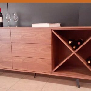 Baja Console with Wine Cellar